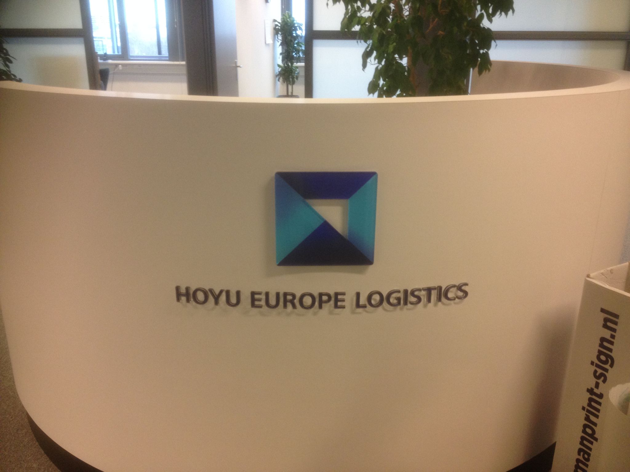 Losse letters en logo